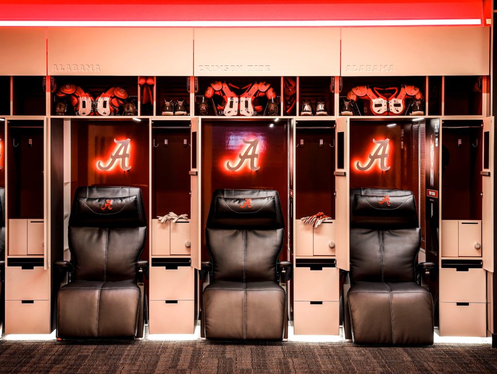 Project Insights: The University of Alabama Football Locker Room