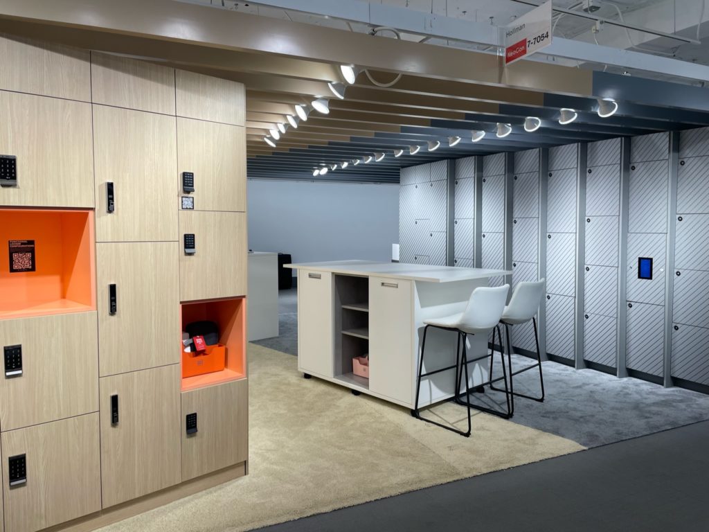 image of the Hollman booth at NeoCon 