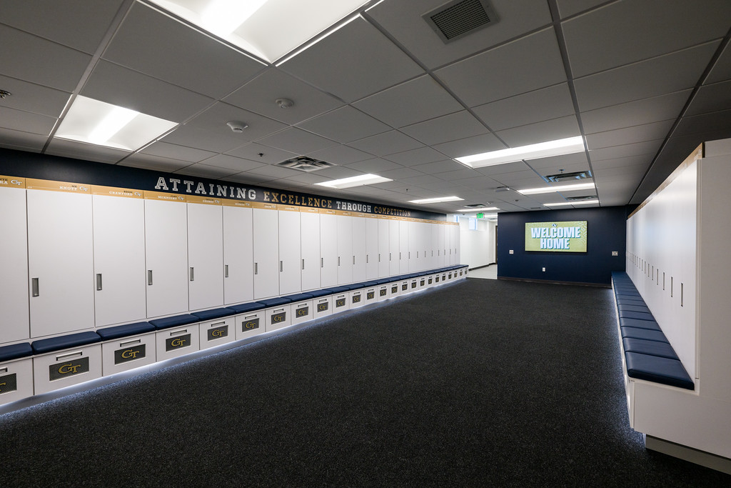 Custom Built Soccer Locker Rooms